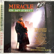 Miracle On 34th Street 1994 Movie Soundtrack CD Christmas Elvis Ray Cole Kenny