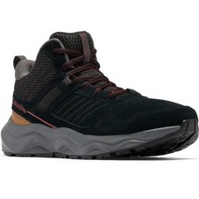 Columbia Sportswear Plateau Venture Mid Hiking Boot Men's Size 11 Black/Red