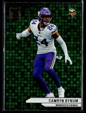 Camryn Bynum 2024 Donruss Elite #30 Green Disco Minnesota Vikings NFL Card