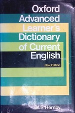 Oxford Advanced Learner's Dictionary of Current English. A.S., Hornby: