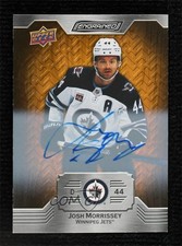 2023-24 Upper Deck Engrained Auto Josh Morrissey #14 Auto 18n5