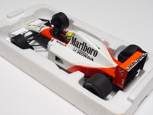 MINICHAMPS 1:18 McLAREN HONDA MP4/6 A. SENNA WORLD CHAMPION 1991 "Marlboro" - Picture 4 of 19