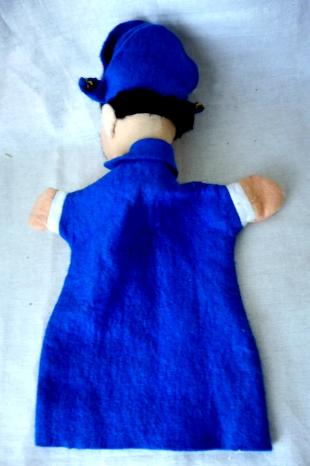ANCIENNE MARIONNETTE FEUTRINE " LE GARDE CHAMPETRE " GUIGNOL - Photo 3/3