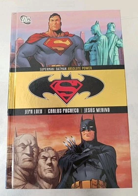 SUPERMAN BATMAN ABSOLUTE POWER HC TP DC COMICS 1ST PRINTING 2005 LOEB PACHECO - Photo 1/4