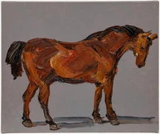 Nick Todhunter - Contemporary Oil, Sorrel Horse
