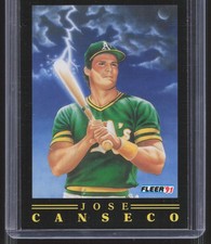 Jose Canseco #6 Prices | 1991 Fleer Pro Vision | Baseball Cards Jose Canseco #6 Prices | 1991 Fleer Pro Vision | Baseball Cards