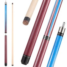 Heavy Hitter Jump Break Cue 3-Piece, 23oz 25oz 14mm Bakelite Tip Pool Cue 24 oz