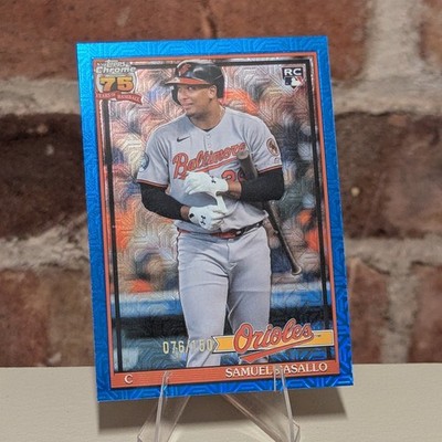 SAMUEL BASALLO (RC) 1991 Topps - 2026 Topps Series 1 #91C-30 - Blue Mojo /150