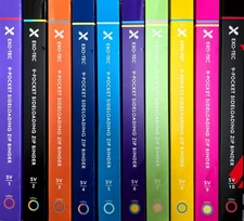 SV1-SV10 Vault X 9 Pocket Pokemon Binders Scarlet & Violet Themes