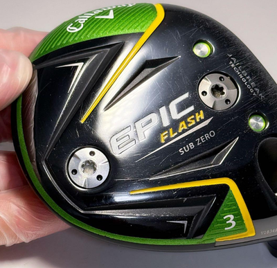 Callaway Epic Flash Sub Zero 3W 15° Fairway Wood Head Only | eBay