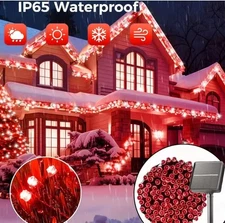 100/200/500 LED Solar Power Fairy Garden Lights String Outdoor Xmas Tree Lamp