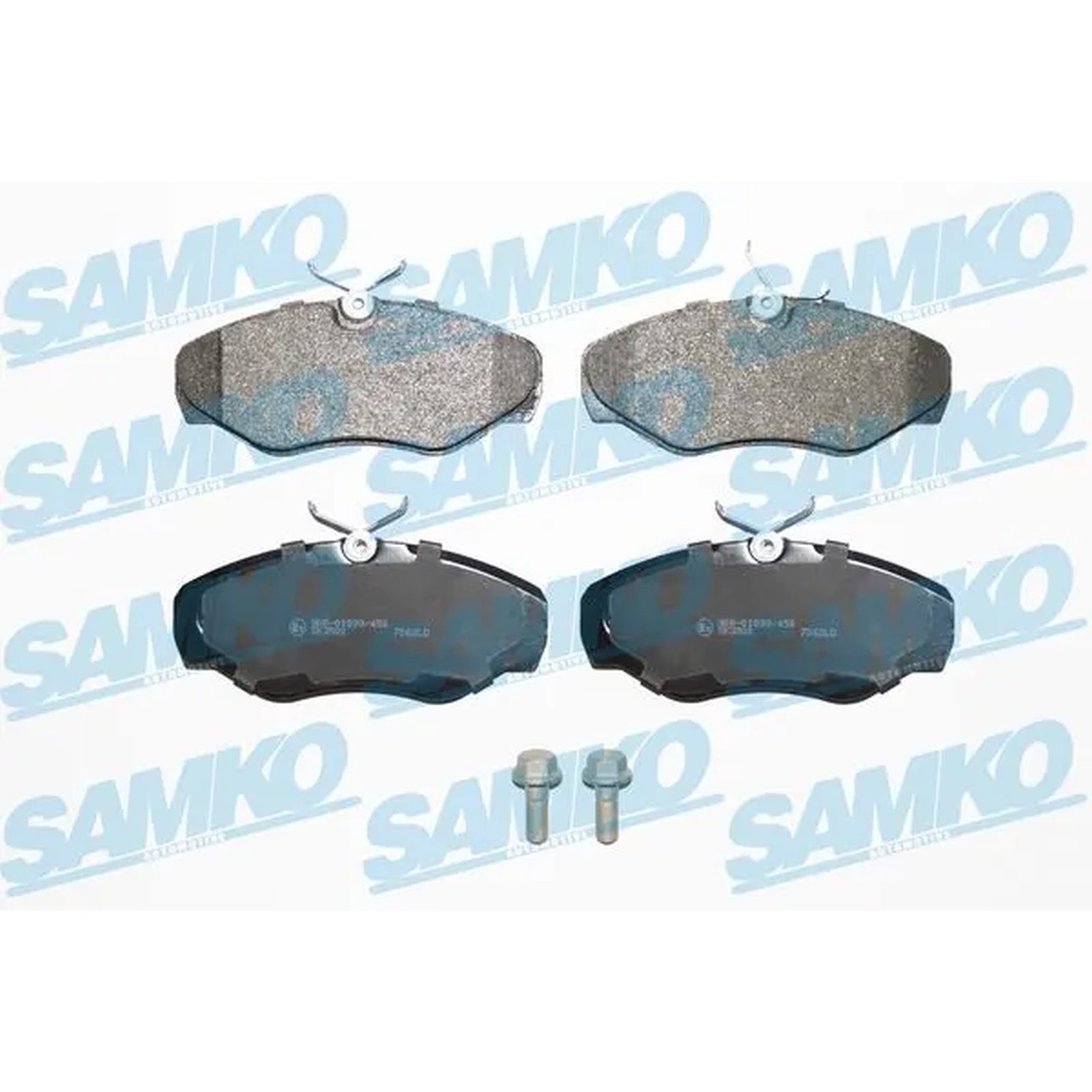 1x ORIGINAL® SAMKO Bremsbelagsatz, Scheibenbremse Vorne für Renault ESPACE III