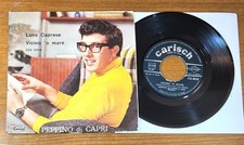 PEPPINO DI CAPRI "Luna Caprese / Vicino 'O Mare" Italy 60s ITALO POP 45 Carish