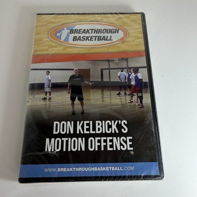 Breakthrough Basketball Motion Offense Don Kelbick DVD Training SEALED