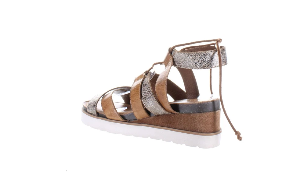 Diba Girl Womens Gitty Up Brown Ankle Strap Heels Size 8.5 (7801414) - Image 3 of 4