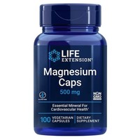 Life Extension Magnesium 500Mg 100 Kapseln Mineralien Vitamine Vegane Caps