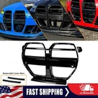 FOR 2021-26 BMW M3 G80 M4 G82 G83 V-ST STYLE ABS GLOSS BLACK NOSE GRILL GRILLE