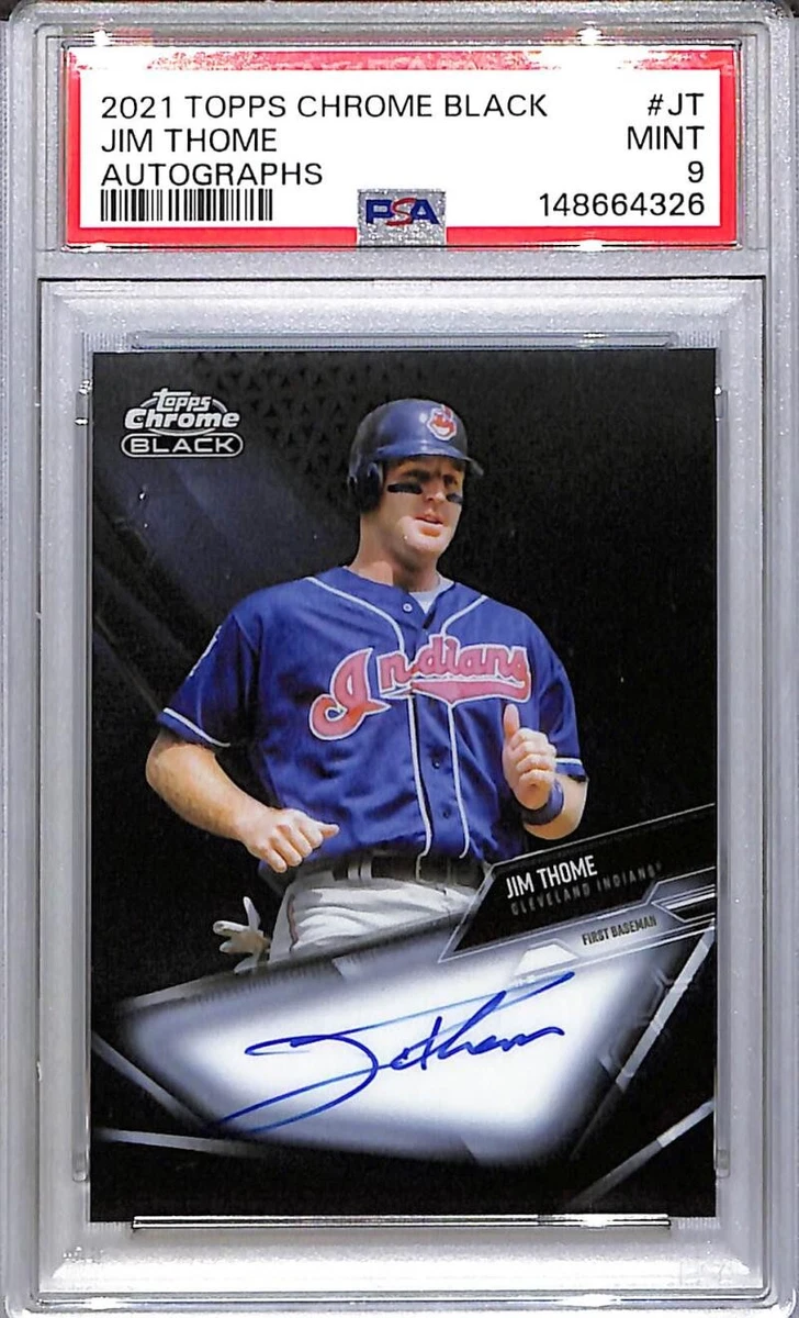 Jim Thome Autographed Baseball Sports Trading Cards for sale | eBay