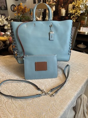 【ロペ】COACH トートバッグ LIMITED EDITION-RARE Coach 1941 Rogue Tote Bag With Links in Steel
