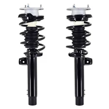 For BMW X1 2013 2014 2015 Pair Front Shock Strut w/ Spring CSW