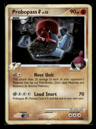 Probopass G DP43 Holo Promo Diamond and Pearl Promos Pokemon Damaged