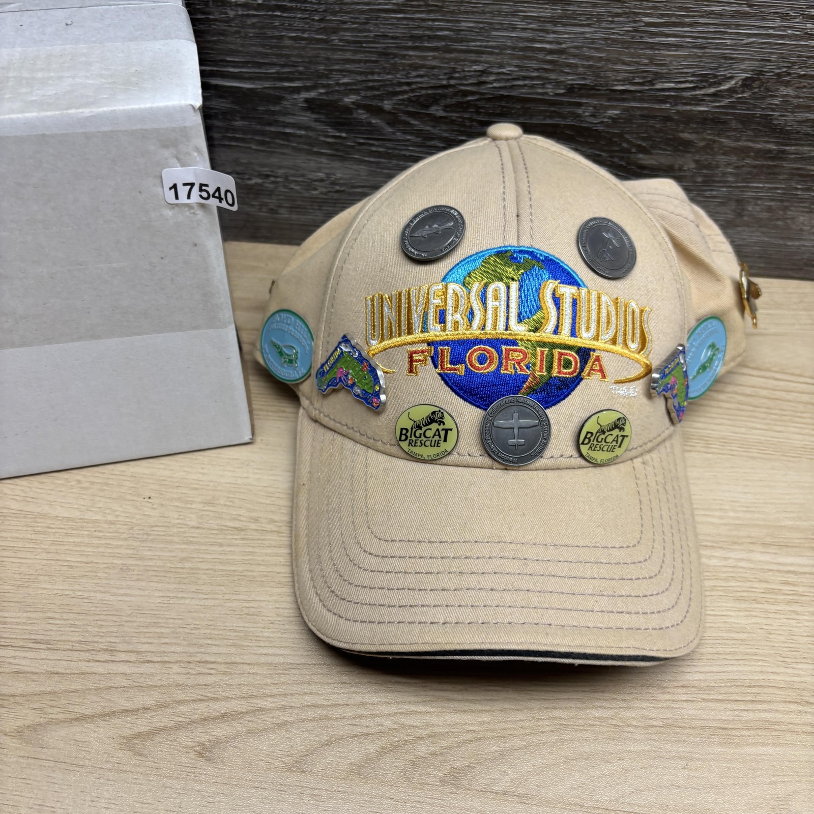 Universal Studios Florida Hat Cap Strap Back Tan … - image 11