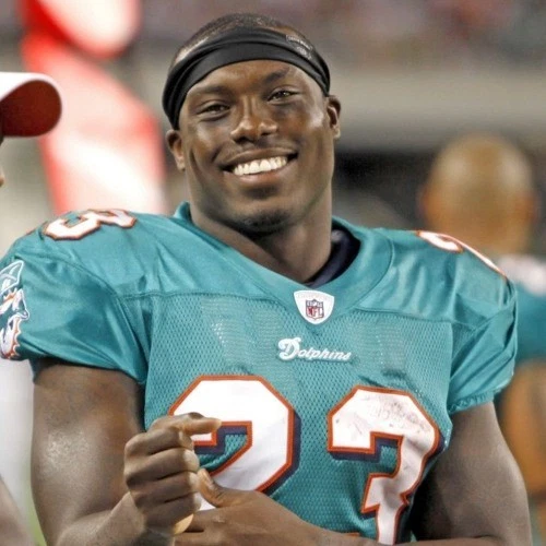 🐬 Casco Eclipse Auténtico Tamaño Completo Firmado por Ronnie Brown Miami Dolphins Sobre el Campo Foto 3 de 4