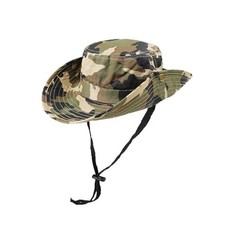 Kidsuflage-Sun-Hat UV-Protection-Boonie - with Chin-Strap 7-14 Years Camo