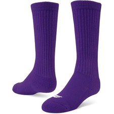 Sof Sole Soccer Over-The-Calf Team Athletic Performance Socks, Purple