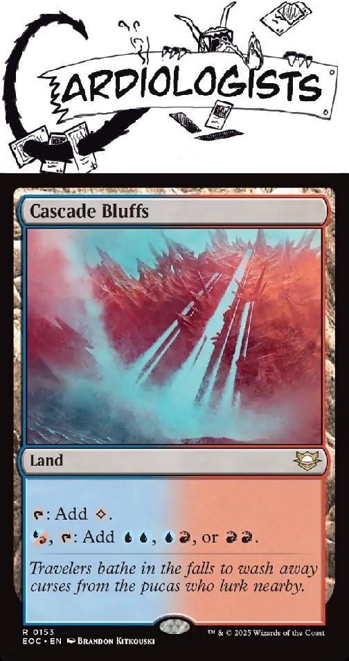 Cascade Bluffs | Magic the Gathering | Edge of Eternities (EOC) | NM
