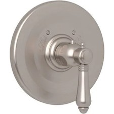 Rohl A4914LMSTN Country Bath Thermostatic Shower Valve Trim Trim Only with