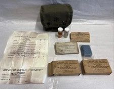 1965 US MILITARY M2 JUNGLE FIRST AID KIT VIETNAM War Era USMC Army COMPLETE