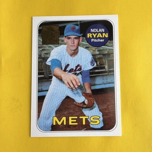Topps 1999 Nolan Ryan Commemorative Reprint #533 New York Mets Baseball Card