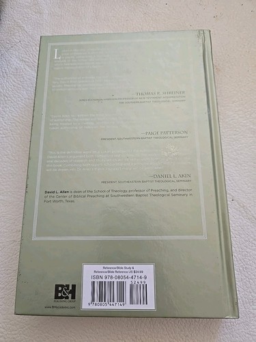 Allen, David L. LUKAN AUTHORSHIP OF HEBREWS (NAC STUDIES IN BIBLE & THEOLOGY) Ha - Foto 11 di 11