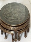 Antique Chinese Coffee Table with glass+ 6 Chairs — photo 5