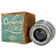 RARE Olympus Zuiko C 7.5cm F4.5 L39 Lens Japa...