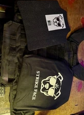 Guard Dog Sheppard Body Armor Plate Carrier Black with 2x level 3 plates