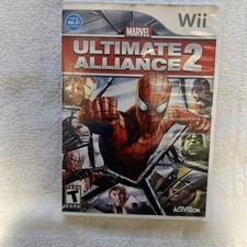Wii Marvel: Ultimate Alliance 2 (Nintendo Wii, 2009) No Manual Tested