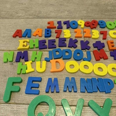 Boys Learning Toys One Size Multicolor Magnetic Letters & Numbers