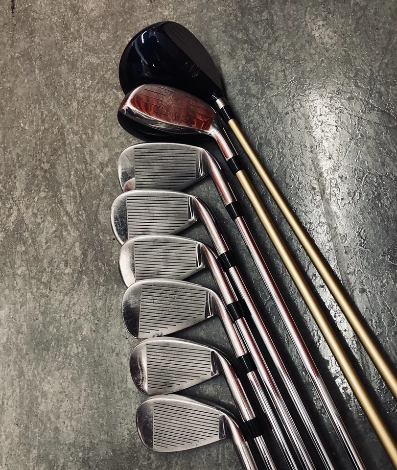 Prima Tornado Set of Irons 3W 4h 5 6 7 8 9 PW SS Shafts Left Handed Dexterity LH - Image 2 of 4