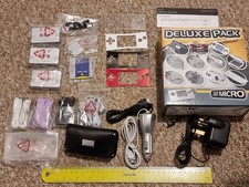 NINTENDO GAMEBOY ADVANCE MICRO PACK NEW CONSOLE CASE CHARGER USB MAINS FACEPLATE