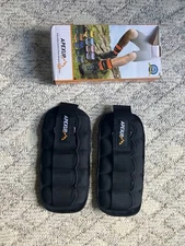 APEXUP 10lbs/Pair Adjustable Ankle Weights 10 lbs/Pair, Black