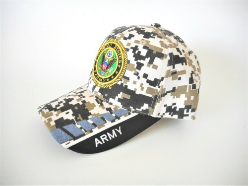 Mens Army Digital Camouflage Cap Adjustable - Picture 3 of 5