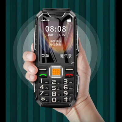 2G Mobile Phone Two Torch Whatsapp Dual Sim FM Radio Loud Soud Elderly Cellphone