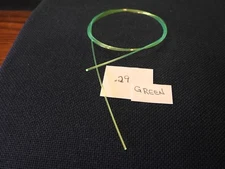 FIBER OPTICS, .029 GREEN