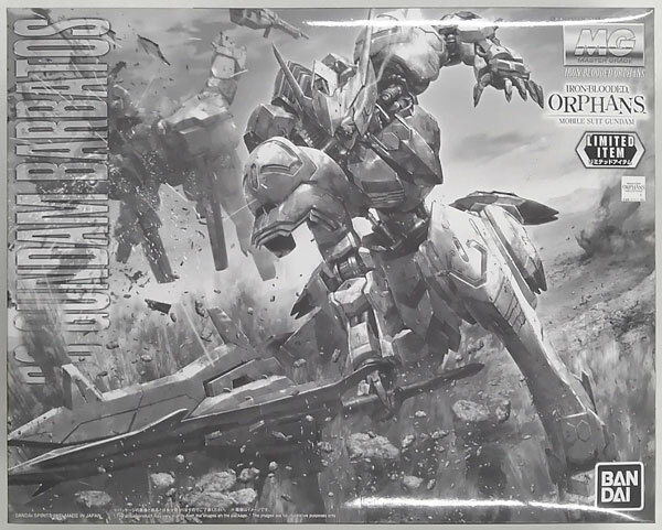 P-Bandai MG 1/100 Gundam Barbatos [Titanium Finish] Plastic Model