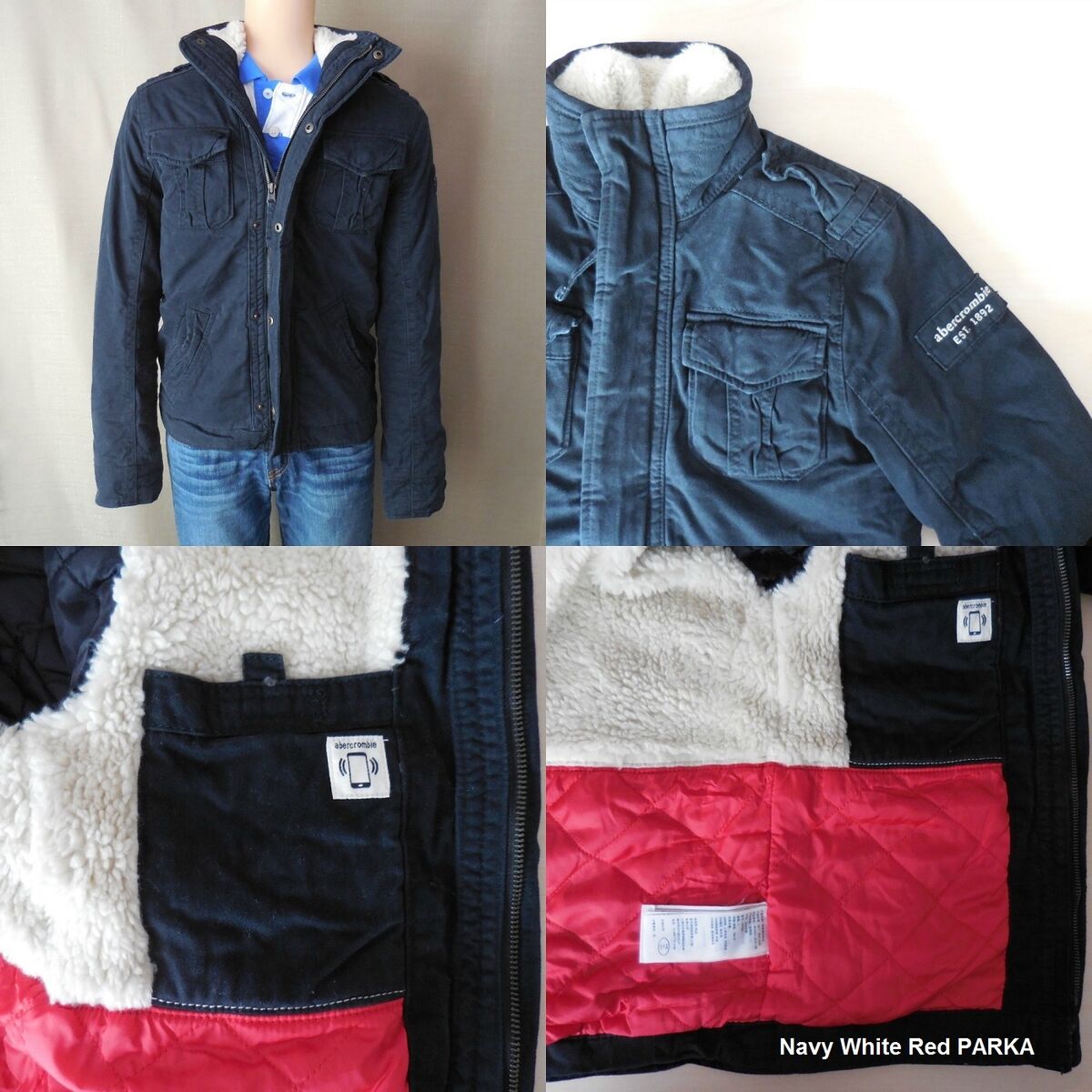 ABERCROMBIE KIDS BOY jacket SIZE S M L XL NWT blue Green RED ABERCROMBIE KIDS BOY jacket SIZE S M L XL NWT blue Green RED
