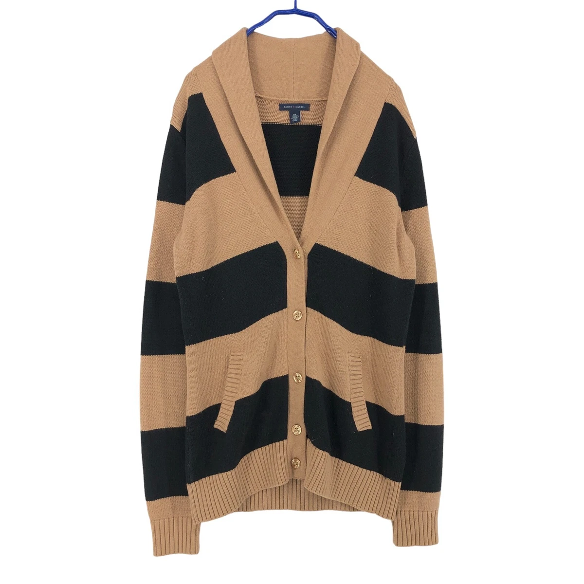 Tommy Hilfiger Femme Col V Tricot Bouton Avant Pull Cardigan TAILLE S eBay