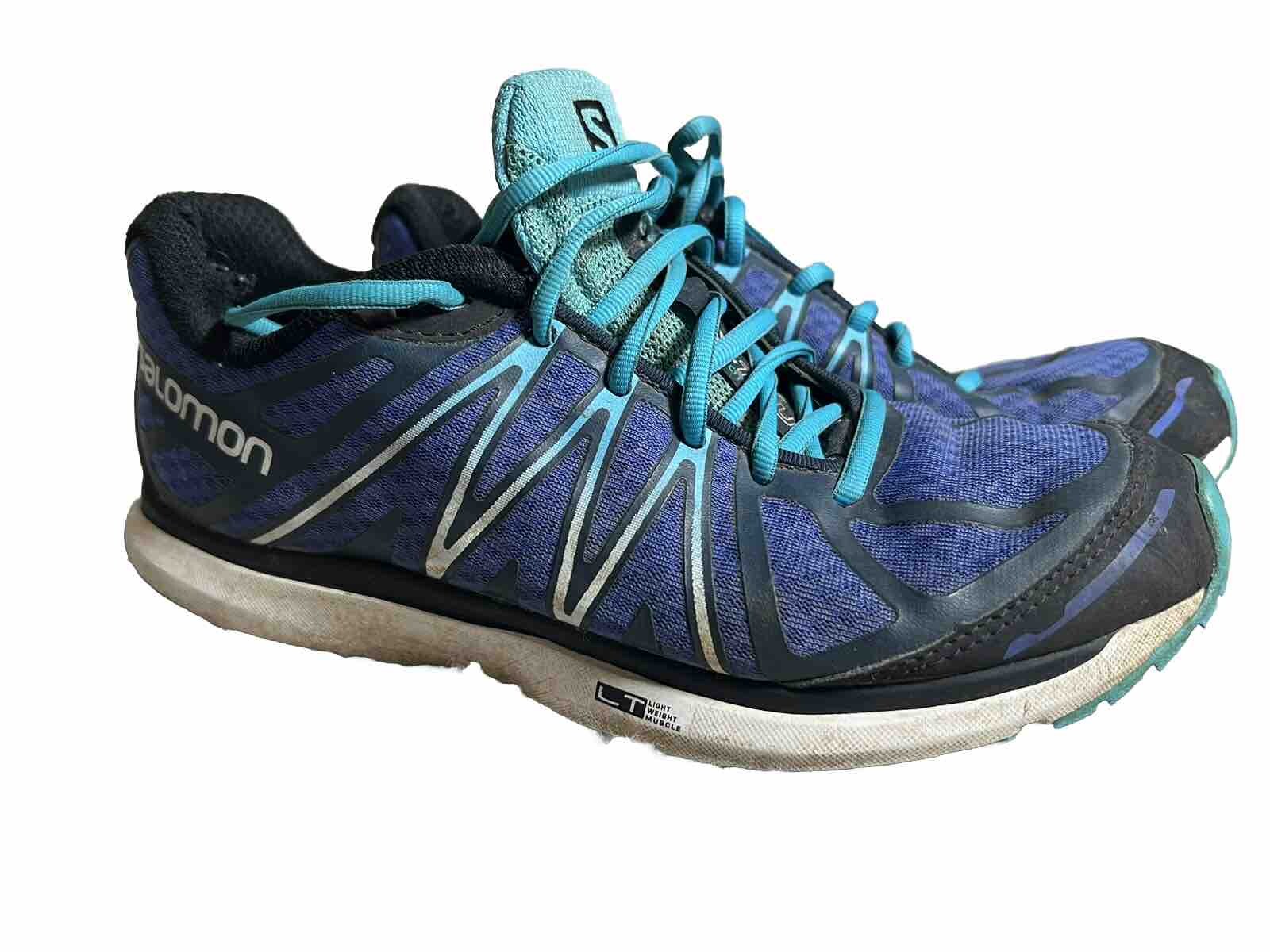 Sneakers Salomon Blu Bianco X Tour City Trail Running Stringate Donna Taglia 7