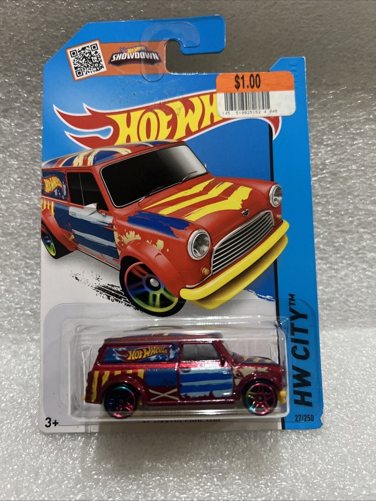 New 2015 Hot Wheels '67 Austin Mini Van! #E1